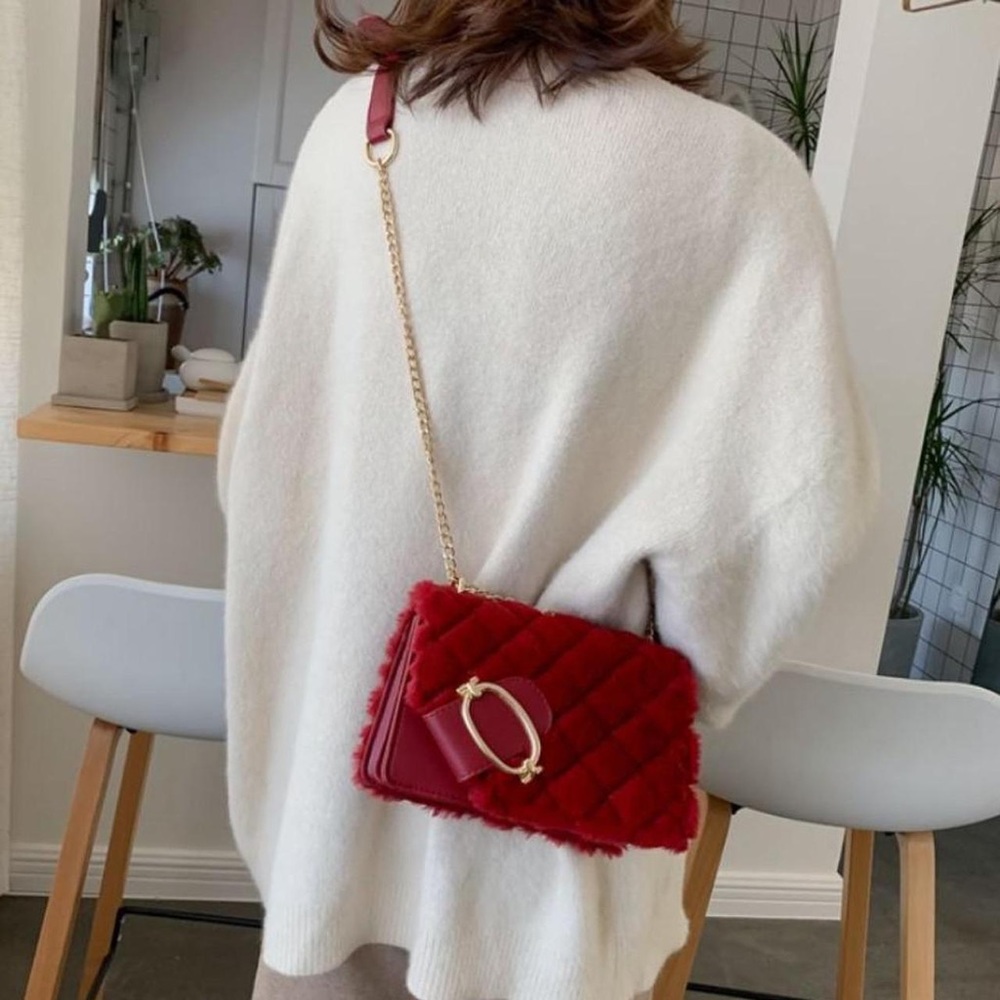 Small Mini fluffy bag - Picture 2 of 3